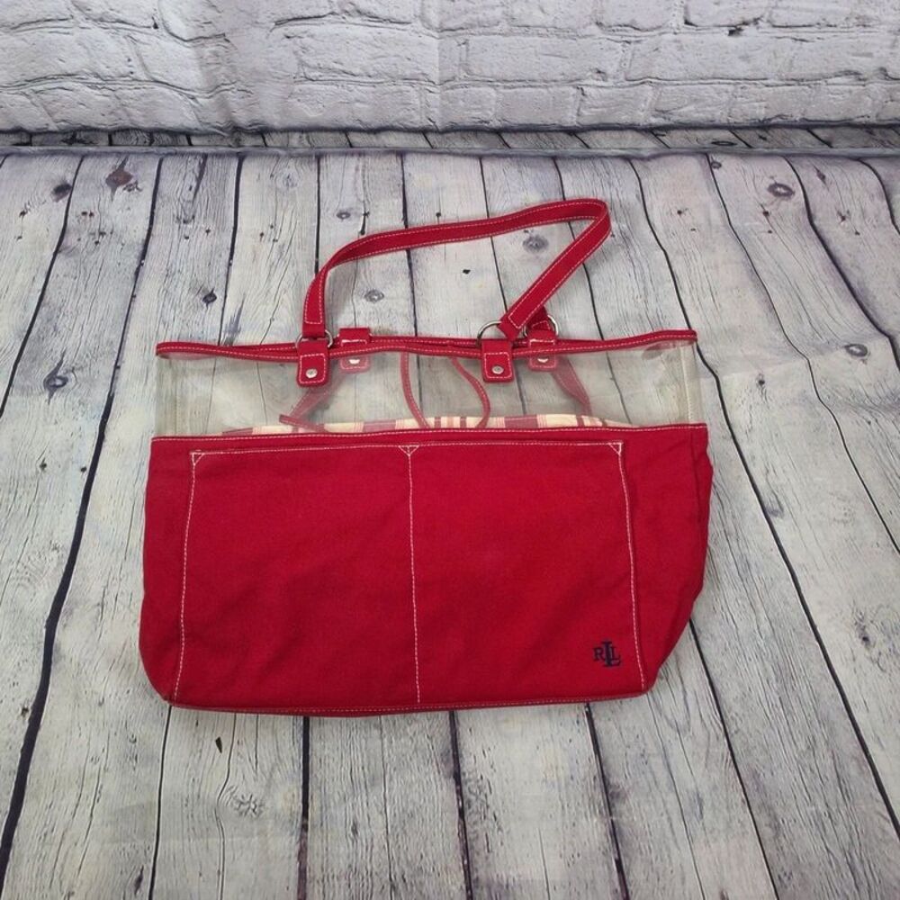 Lauren Ralph Lauren Canvas Tote